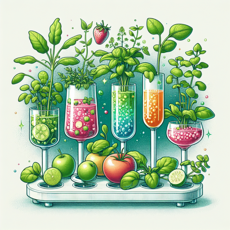 a Hydroponic Delight: Cocktail Recipes