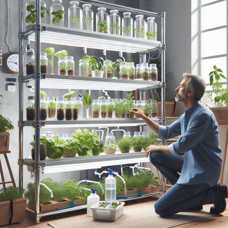 Indoor Hydroponic Gardening Made Easy with DIY Systems