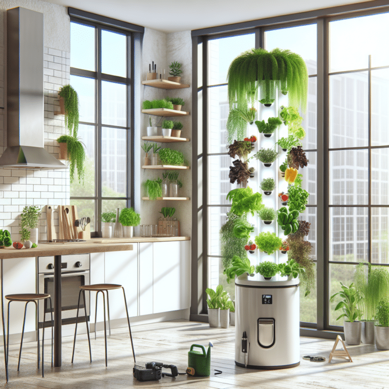Building Your Own Hydroponic Tower for the Kitchen