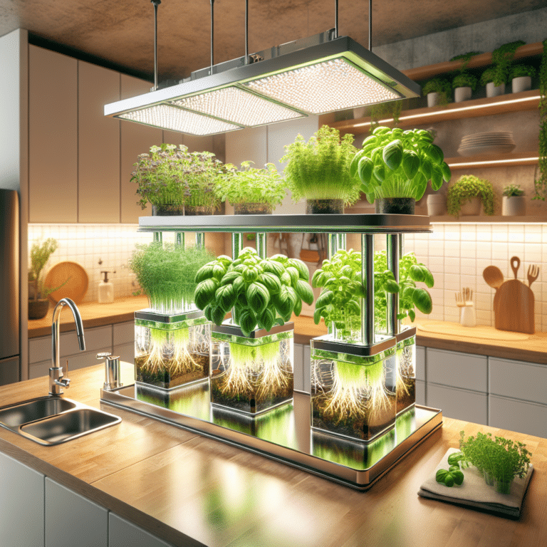 Mastering Homegrown Herbs with Countertop Hydroponics