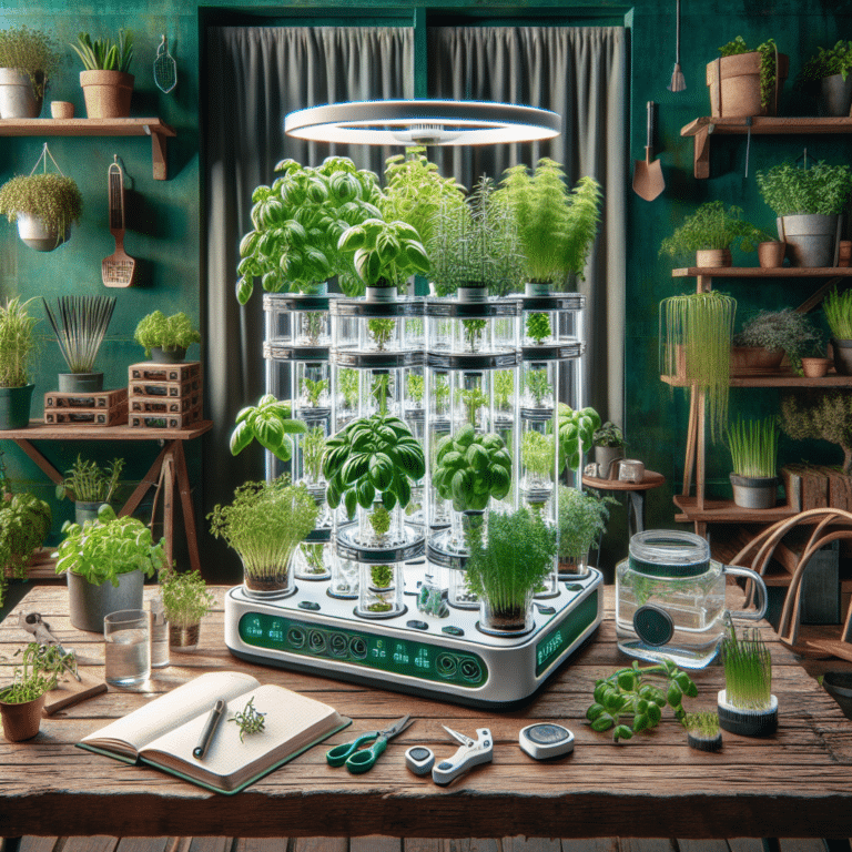 Automate Your Green Thumb with Hydroponic Herb Gardens