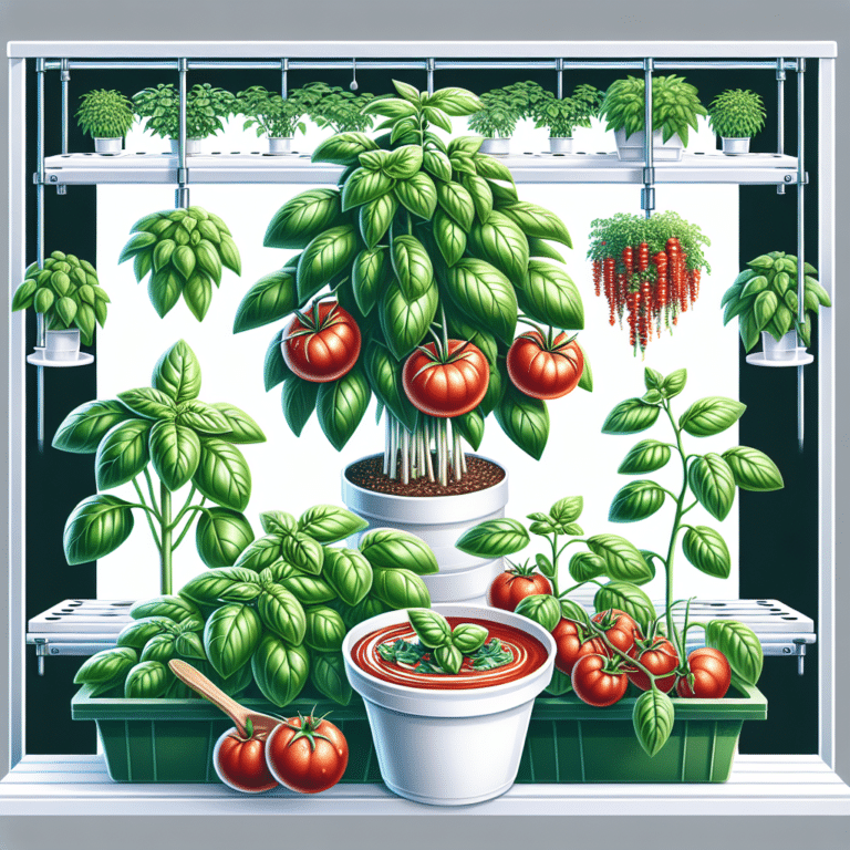 Hydroponic Gardening: Basil Tomato Sauce Recipe