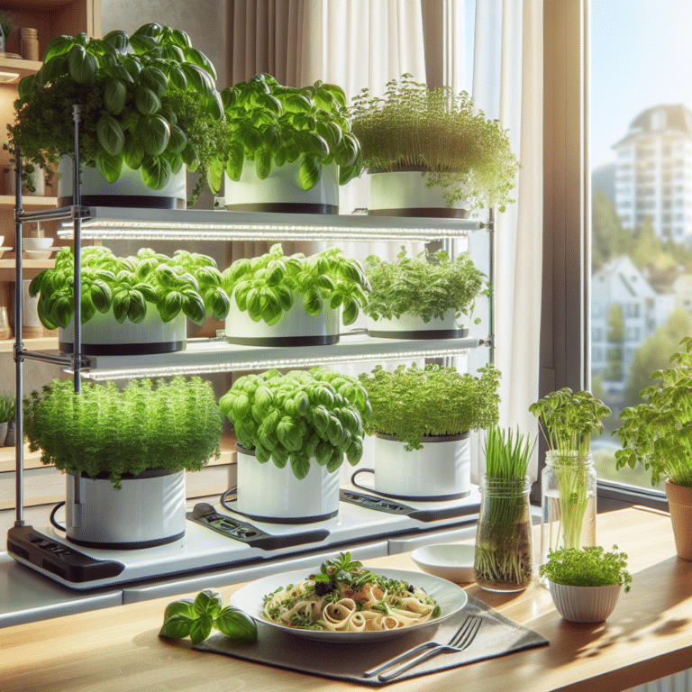 Savor Fresh Flavors with Hydroponic Herbs for Apartment Living