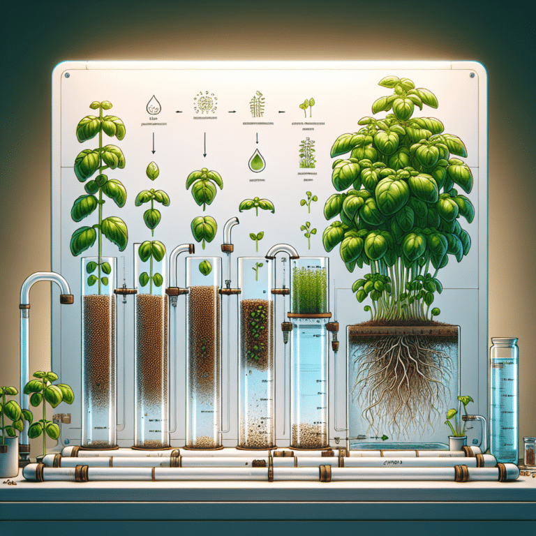 From Seed to Harvest: A Hydroponic Basil Journey