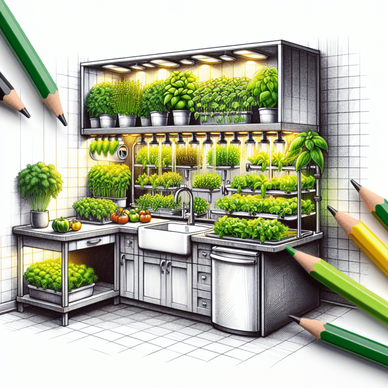 Conquering Small Spaces with Countertop Hydroponic Systems