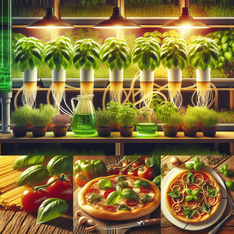 Revitalizing Italian Dishes with Hydroponic Basil