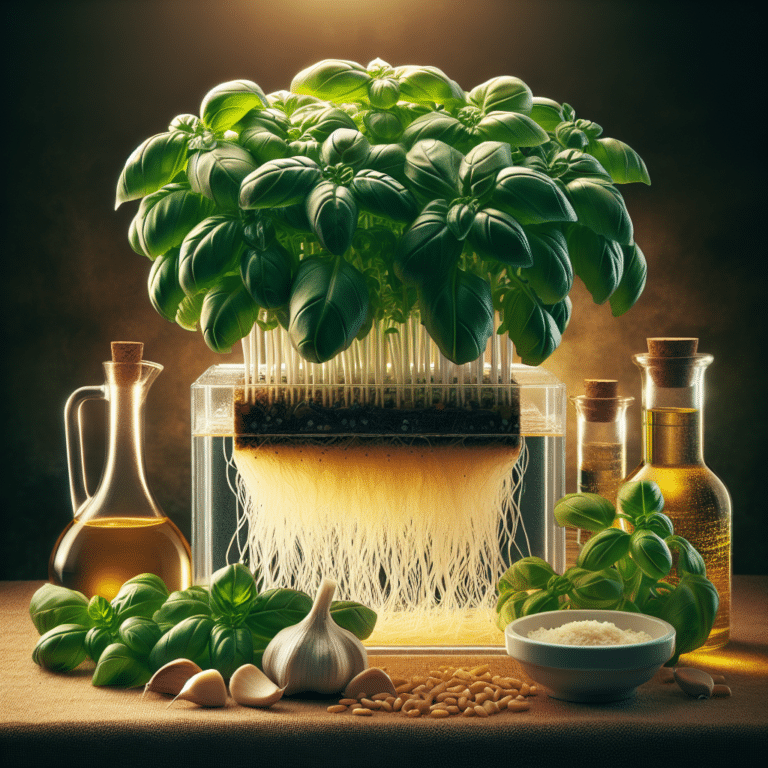Mastering the Art of Hydroponic Basil Pesto