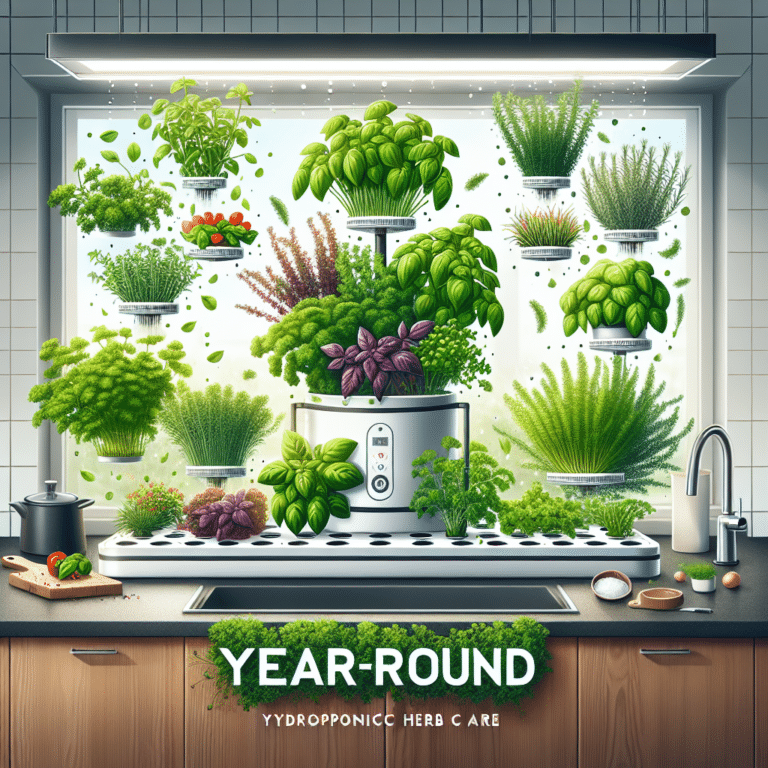 Year-Round Care Tips for Indoor Hydroponic Herbs
