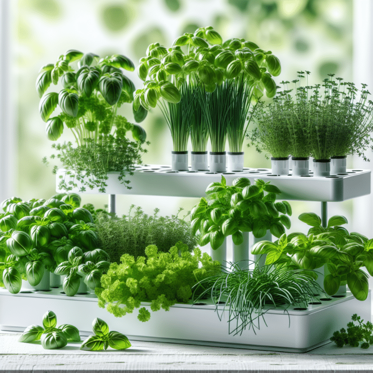 Low-Maintenance Hydroponic Herbs to Grow at Home