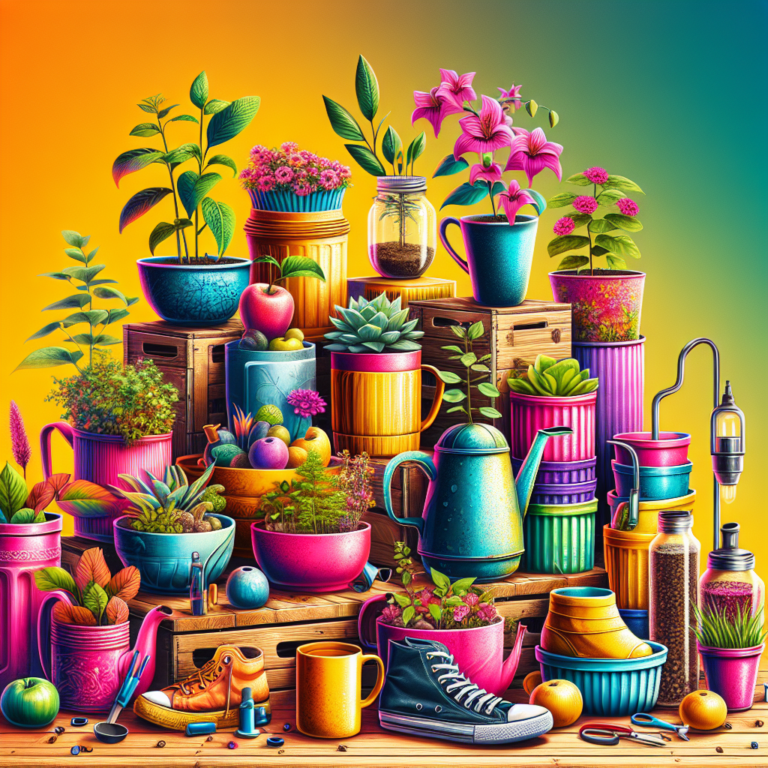 Get Creative: Repurpose Containers into Hydroponic Pots