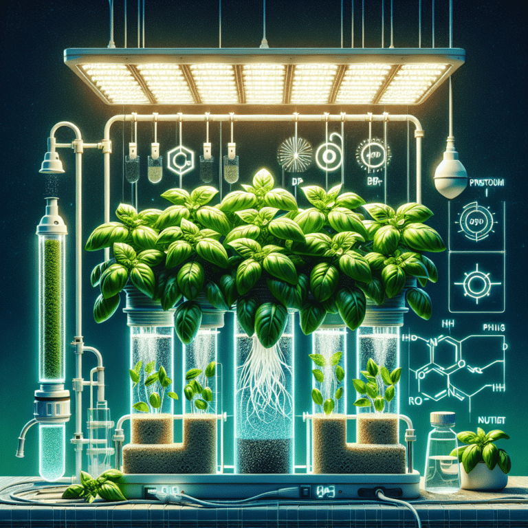 Hydroponics 101: How to Grow Lush Basil