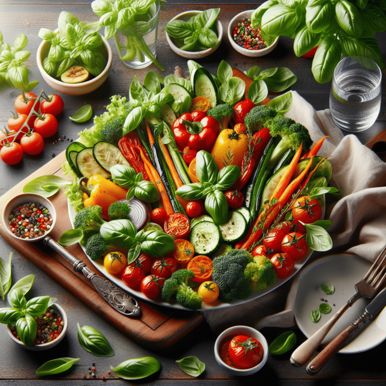 Enrich Your Diet: Roasted Veggie Recipes with Hydroponic Basil