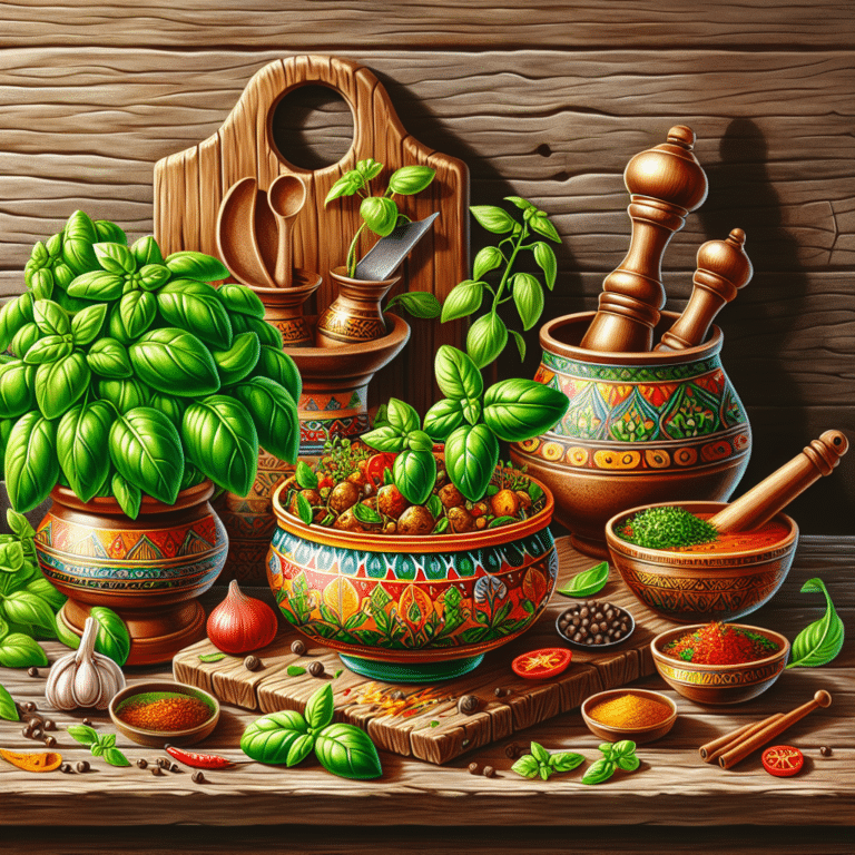 Exotic Flavours: Indian Recipes with Hydroponic Basil