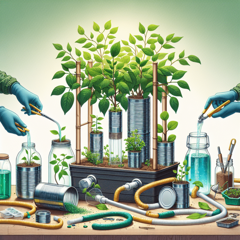 Get Creative: Repurpose Containers into Hydroponic Pots