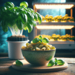 Delicious Basil Pasta from Hydroponic Gardening