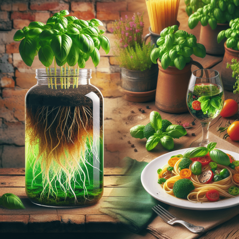 Hydroponically Grown Basil in Traditional Italian Recipes