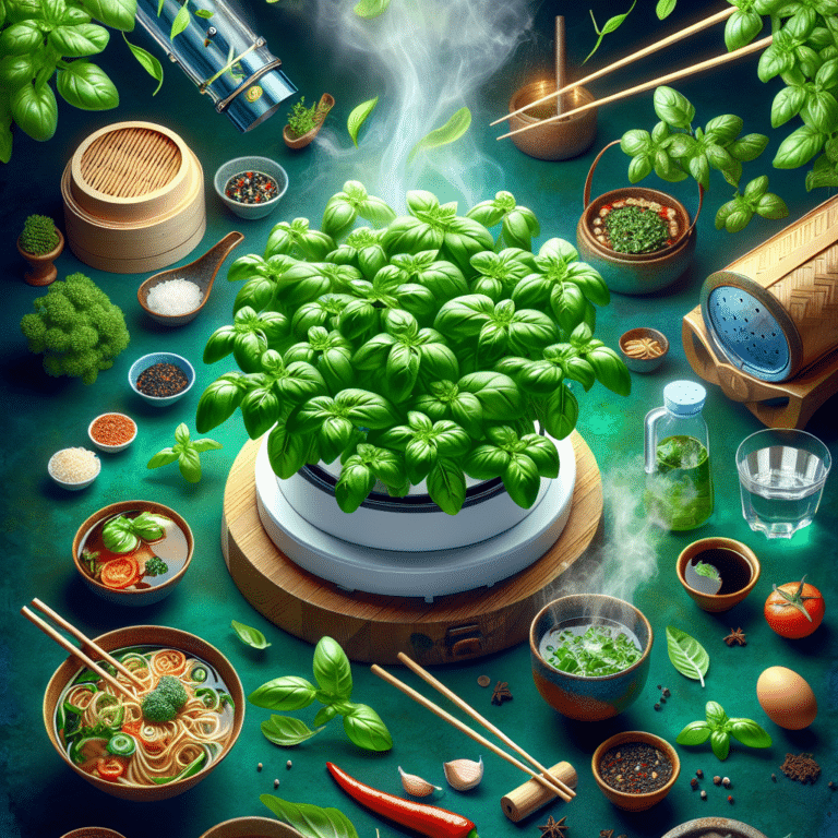Basil in Asian Cuisine: Hydroponics Adapted Recipes