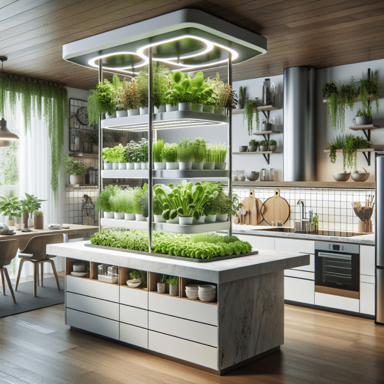 Redefining Kitchens with Hydroponic Garden Setup