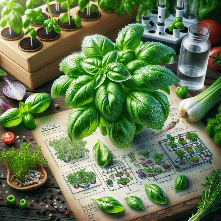 Exploring Fresh Basil in Hydroponic Recipes