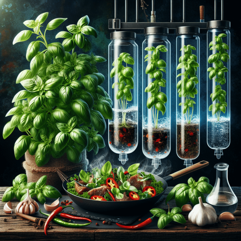 Farm-to-table Experience: Hydroponics-inspired Basil Stir Fry