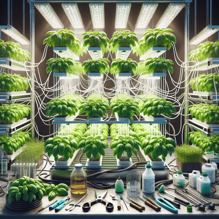 An In-Depth Guide to Hydroponic Basil Cultivation