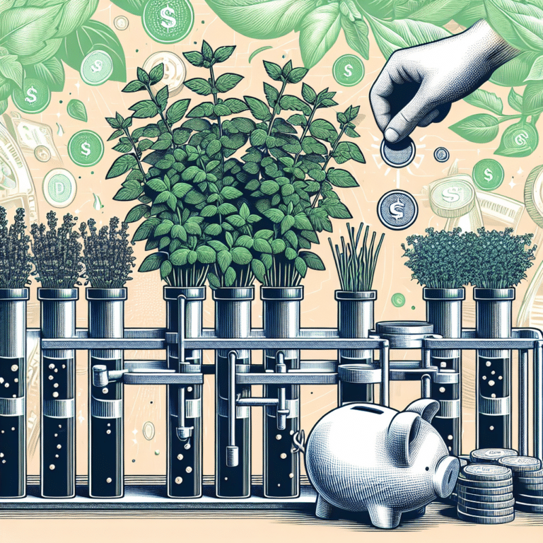 Cost-Saving Hydroponic Hacks for Your Herb Garden