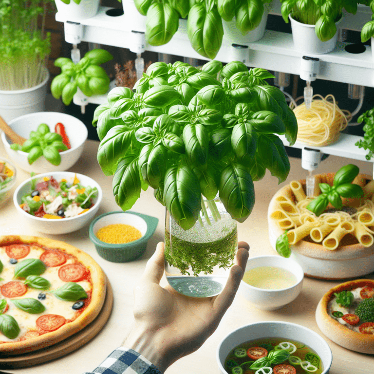 Exploring Fresh Basil in Hydroponic Recipes