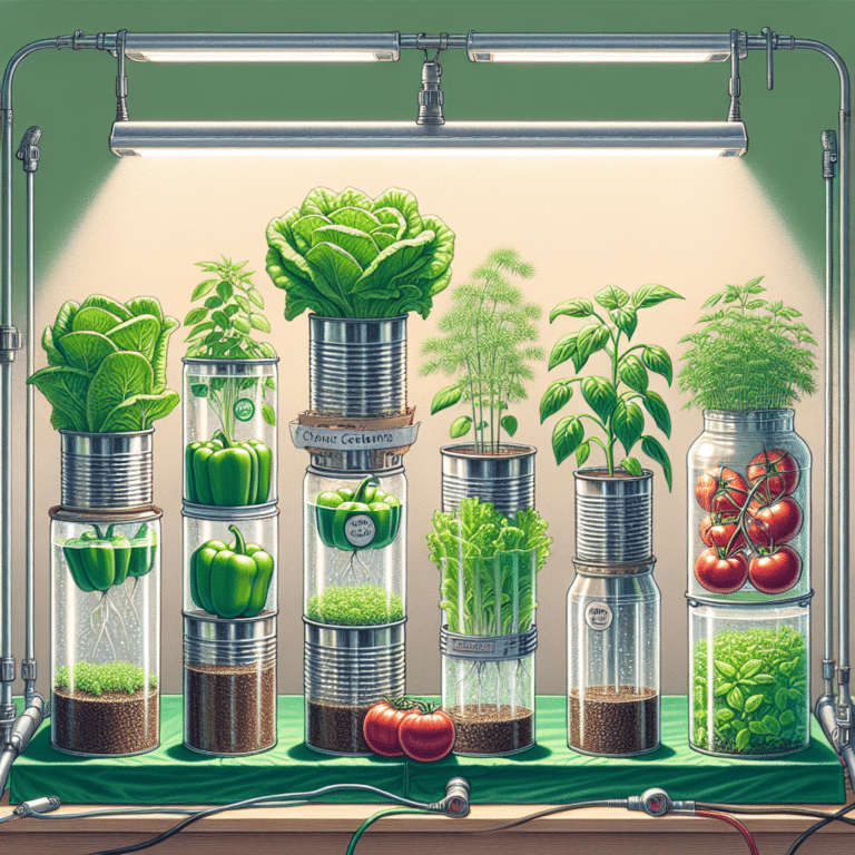 Get Creative: Repurpose Containers into Hydroponic Pots