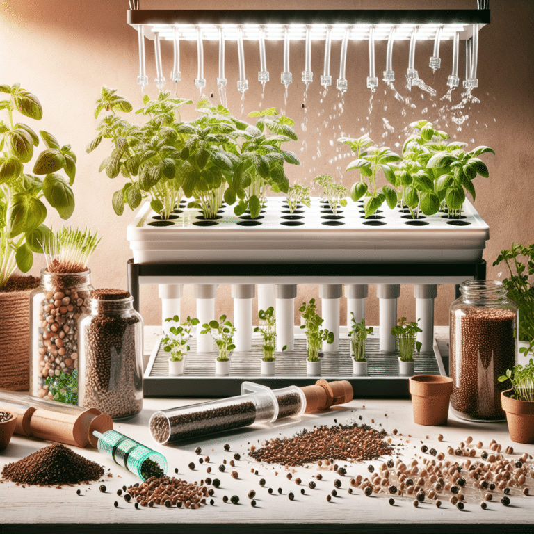 Starting Seeds for Your Hydroponic Herb Garden