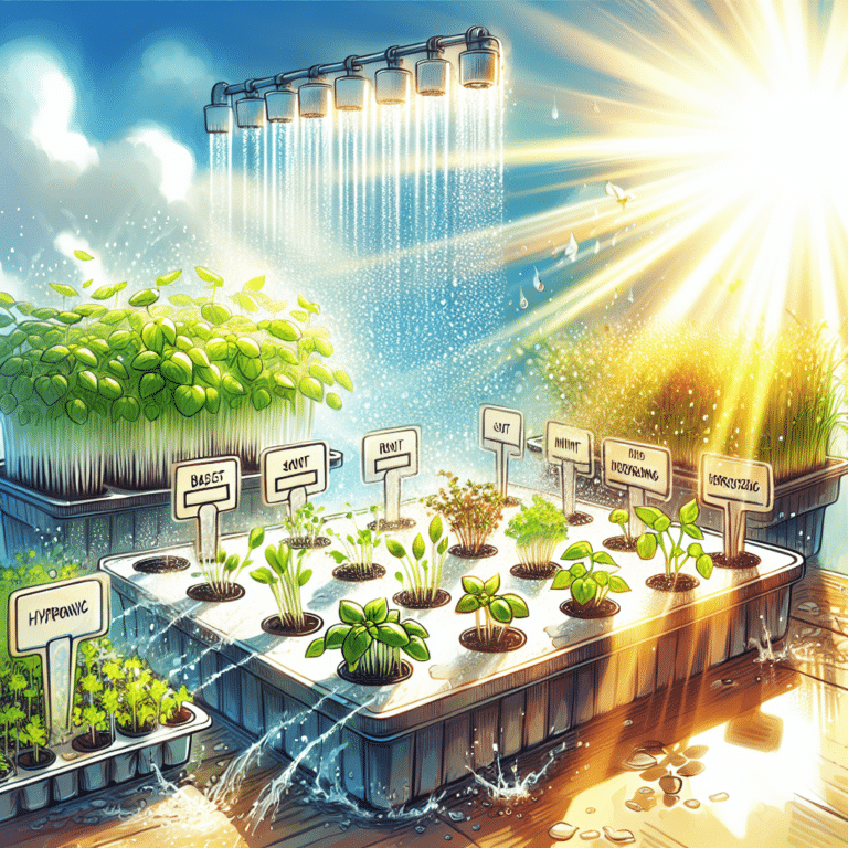 Starting Seeds for Your Hydroponic Herb Garden