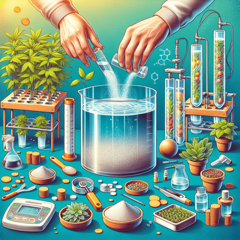 How to Make Your Hydroponic Nutrient Solution