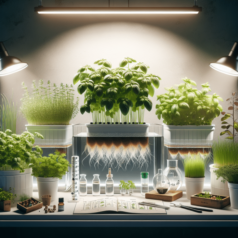 Beginner's Guide to Hydroponic Herb Gardening