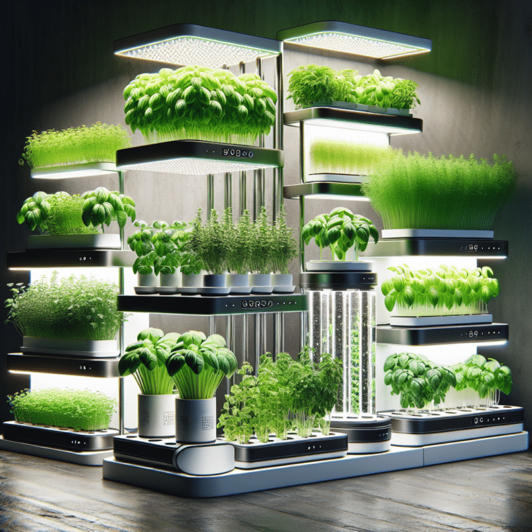 Best Countertop Hydroponic Systems for Fresh Herbs Year-Round